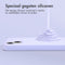 Accezz Liquid Silicone Backcover iPhone 14 - Schokabsorberend - Paars
