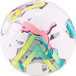 PUMA Orbita 6 MS - Unisex Voetbal - Maat 5 - Wit/Multicolour