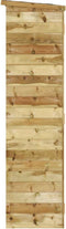 vidaXL - Tuinschuur - 163x50x171 - cm - massief - grenenhout