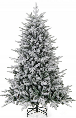 Coast CM24756DE-M - Kunstkerstboom - 186 cm met 260 LED-lampjes - Groen/Wit