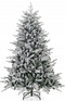 Coast CM24756DE-M - Kunstkerstboom - 186 cm met 260 LED-lampjes - Groen/Wit
