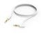 Hama 00201529 - Audiokabel 3.5mm - 90° haakse stekker - 100 cm - Wit