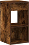 vidaXL - Nachtkastjes - 2 - st - met - lade - 35x34x66,5 - cm - gerookt - eikenkleurig