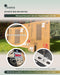 Microomvormer van NEP BDM800VA - Plug and Play - MPPT-efficientie > 99,5% - 5 m netsnoer - app voor