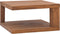 vidaXL - Salontafel - 65x65x33 - cm - massief - teakhout
