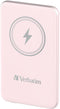 Verbatim Charge 'n' Go - Powerbank 5000 mAh - Magnetisch Draadloos Opladen - Roze