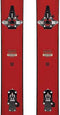 Rossignol Escaper 87 - Toerski's - Inclusief Look ST10 bindingen - Rood/Zwart - 168 cm