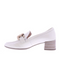 Gabor Pumps - Elegante Damespumps - Hakhoogte 4 cm - Wit Lakleer - Maat 38.5