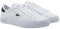Lacoste POWERCOURT 125 2 SMA - Heren Sneakers - Wit - Zwart