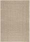 vidaXL - Vloerkleed - ZIZUR - beige - binnen - en - buiten - 120x170 - cm - jute - look