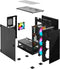 Savio PC Case Prime X1 ARGB Glass Black Midi Tower Zwart