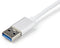 Startech.com USB 3.0 - Gigabit ethernet netwerkadapter - 1x Ethernet 1Gbps - Zilver