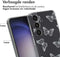 imoshion Hoesje Geschikt voor Samsung Galaxy S24 Hoesje Siliconen - imoshion Design hoesje - Meerkleurig / Butterfly