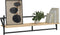 vidaXL - Wandschappen - met - stangen - 2 - st - 100x25x30 - cm - sonoma - eikenkleurig
