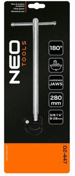 Wastafelsleutel 8-28mm