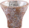 PTMD Githa Ronde Bloempot - H8 x Ø9 cm - Cement - Roze