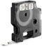 Dymo D1 - Printerlabels - Zwart op wit - 9mm x 7m