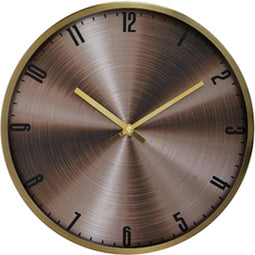 D - Light & Living - Klok IPERA - 30x6x30cm - Brons