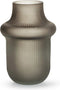 Vaas 'philou' mat lichtgrijs h15 d11,5 cm