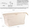 Serra Fé - tas organizer bag in bag M - 12 vakken - 100% katoen - beige - geschikt voor handtas 30-35 cm (1 stuk)