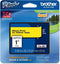 Brother TZE651 - Laminated Tape - 24 mm x 8 m - Geel/Zwart