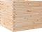 vidaXL - Plantenbak - 80x80x68,5 - cm - massief - grenenhout