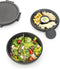 Brabantia Make & Take Salade Lunchbox To Go - 1,3 l - Kunststof - Dark Grey