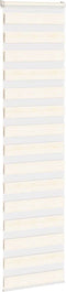vidaXL - Zebra - rolgordijn - 55x200 - cm - stofbreedte - 50,9 - cm - marmerbeige