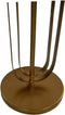 HSM Collection Bijzettafel Rond Ø40cm Wit/Goud Marmer/Metaal