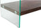 Planken DKD Home Decor 80 x 40 x 150 cm Kristal Walnoot Donkerbruin Hout MDF