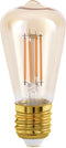 EGLO LED Lamp - Ø 4,8 cm - E27 - Amberkleurig