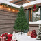 vidaXL - Kunstkerstboom - met - levensechte - naalden - 210 - cm - groen