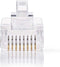 Nedis RJ45-Connector - Male - Solid UTP CAT5 - Recht - Verguld - 10 Stuks - PVC - Transparant - Envelop