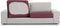Kussenhoes Eysa ROC Tegel 85 x 15 x 60 cm Sofa