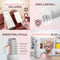 Vulpes Goods® BabyCare - Flessenwarmer PRO V2 - Draadloos - 500ML - 6400 mAh - Warmtebehoud - Wit