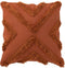J-Line kussen Etnisch - textiel - terracotta