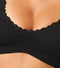 Sloggi Zero Feel Lace 2.0 - Bralette Dames - Licht voorgevormde cups - Zwart