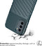 imoshion Hoesje Geschikt voor Motorola Moto G41 / Moto G31 Hoesje Siliconen - imoshion Thunder Backcover - Groen