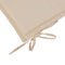 vidaXL - Tuinbankkussen - 180x50x3 - cm - oxford - stof - crèmekleurig