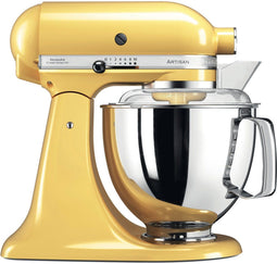 KitchenAid Artisan 5KSM175PSEMY - Keukenrobot - 4,8L RVS kom 300W - Pastelgeel