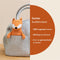 Trixie Knuffel - Mr. Fox - Dieren Pluche - Vos - Eerste knuffel voor Baby - 100% biologisch katoen - Klein