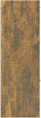 vidaXL - Opbergkast - 60x29,5x90 - cm - gerookt - eikenkleurig