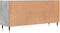 vidaXL - Tv-meubel - 103,5x30x50 - cm - bewerkt - hout - betongrijs