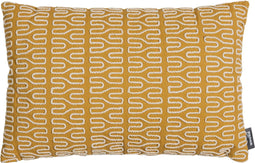 WOOOD Nima Kussen - Chenille - Warm Geel - 40x60x10