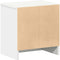 vidaXL - Nachtkastjes - 2 - st - met - lade - 39x28x41 - cm - wit