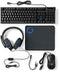 Nedis GCK51110 - Gaming Combo Kit - 4-in-1 met AZERTY toetsenbord en LED-verlichting - Zwart
