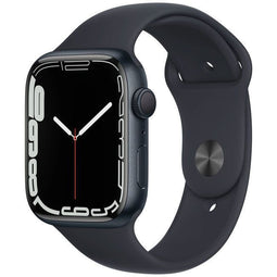 Apple Watch Series 7 - Smartwatch 45mm - Mobiele connectiviteit - Zwart