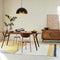 Moderne hanglamp zwart goud 40 cm | Canti