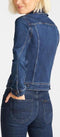 Lee Slim Rider - Denim Jacket - Stretchdenim - Mid-blauw