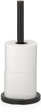 Kela Carta - Toiletrolhouder - Voor 3 Rollen - Zwart (3 stuks)
